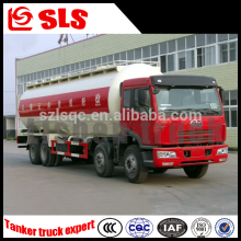 China price FAW 4 axles 8*2 bulk cement trucks, bulk cement transport truck