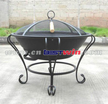 Round Copper Bowl Steel Fire pits