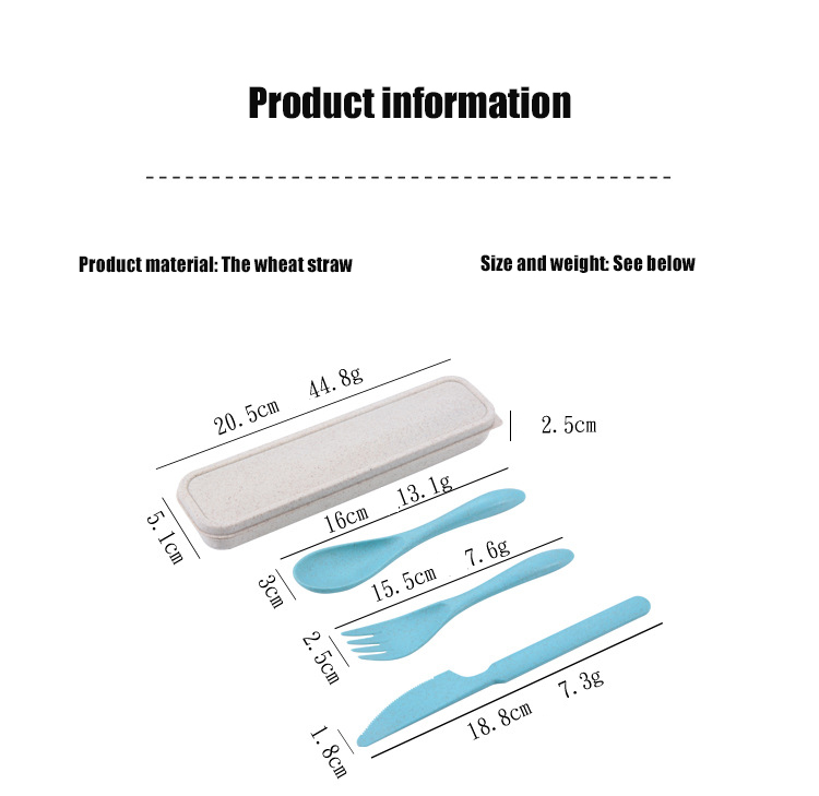 Wheat Straw Plastic Cutlery