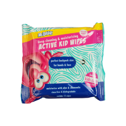 Lingettes antibactériennes pour les mains Kid Safe