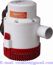 Caidéil bilge Pump / caidéil bilge iniompartha - 12V/24V 3000GPH