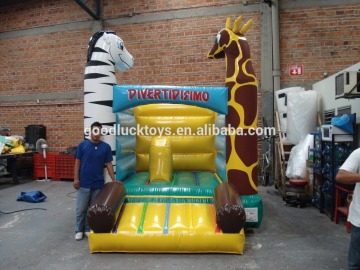 2017 hot sale inflatable Giraffe bouncer