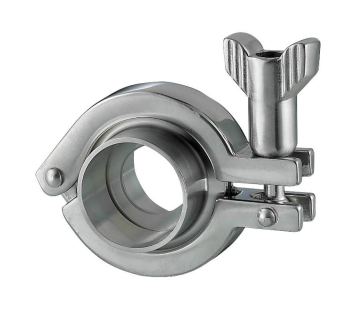 ss304 double bolt clamps