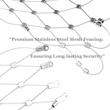 Best Price Rust-Resistant Stainless Steel Zoo Cable Mesh for Nature Reserves