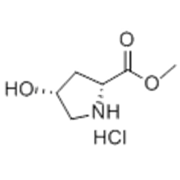 D-Proline, 4-hydroxy-,methyl ester, hydrochloride (1:1),( 57251876,4R)- CAS 114676-59-4