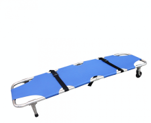Folding stretcher for emergency used