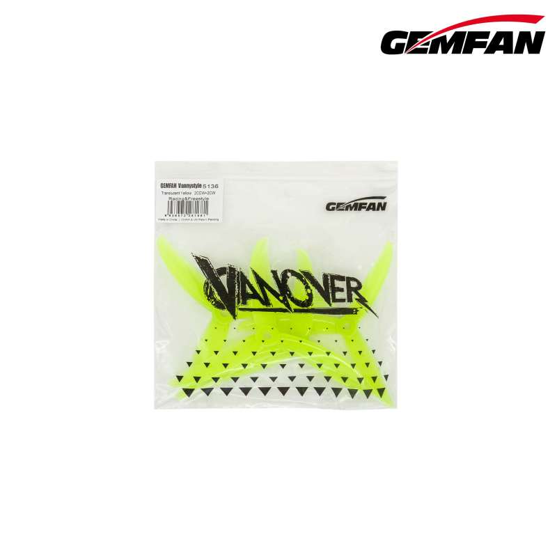 GEMFAN 5136 3 Blade Propeller for FPV Racing Drones