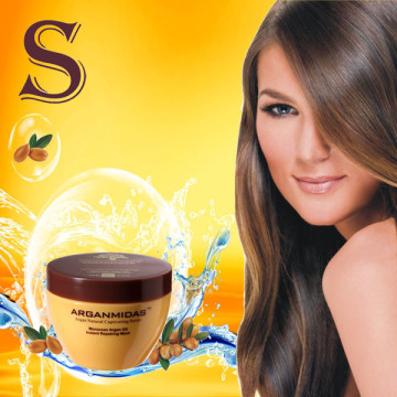 Hair care product keratin hair mask containing hydrolyzed collagen