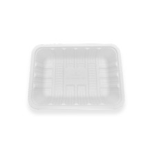 500ml Biodegradable Corn Starch Disposable Food Serving Tray