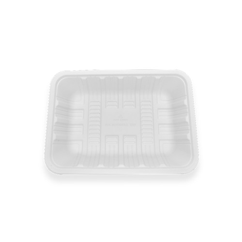 Corn Starch Disposable Food Serving Tray