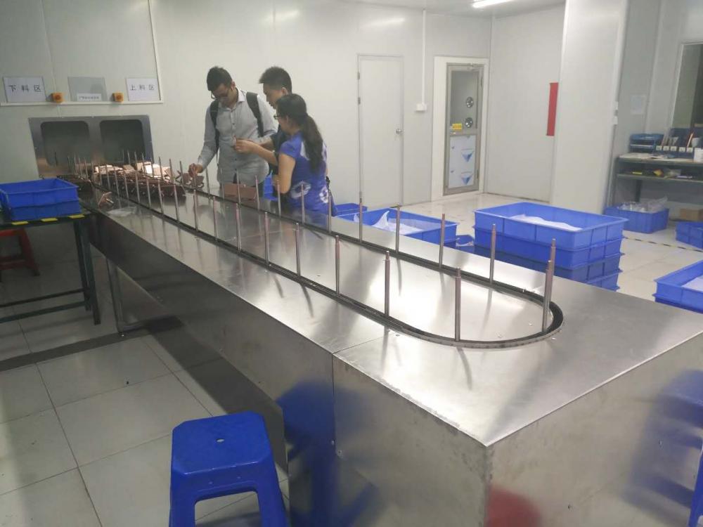 Dây chuyền Sơn Vải Sơn Uv Uv Varnish Spray Painting Line