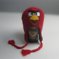 Custom Kids Crazy Bird Winter Hat