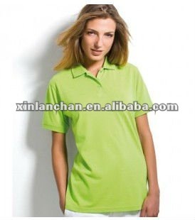 plain lady polo shirts