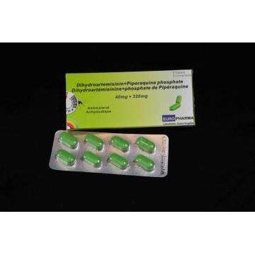 Dihydroartémisinine et pipéraquine Phosphate comprimé 40MG / 320MG