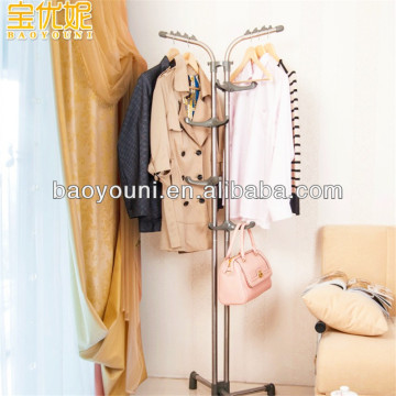 BAOYOUNI coat hanger tree metal coat tree drying tree 0771