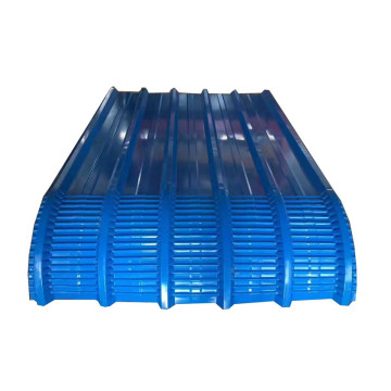 DX roof panel curve crimping machine