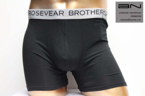 OEM organic cotton underwear men boxer