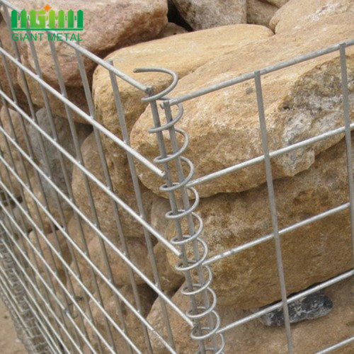 육각 철망 용접 Gabion 상자 만화 포장