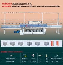 Glass Straight-Line Circular Edging Machine