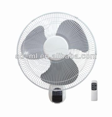 16"wall fan with remote control/remote control fan