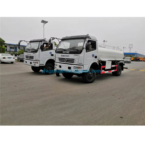 Caminhão de aço inoxidável de Dongfeng 4x2 / transporte de água