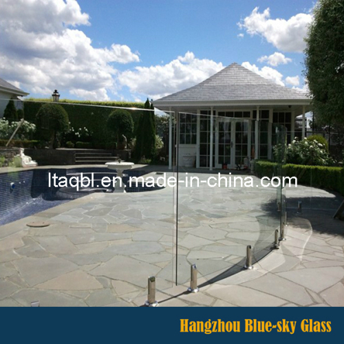 Pool Fencing Glass Frameless Toughened Glass by China Supplier