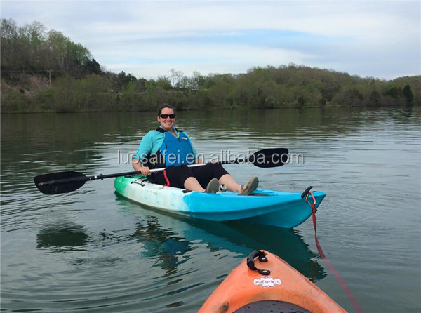 rotomolded polyethylene single kayak / pvc fishing canoe for sale