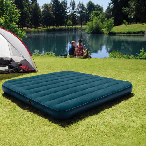 Single Cord Pull Air Mattress Bed for Camping