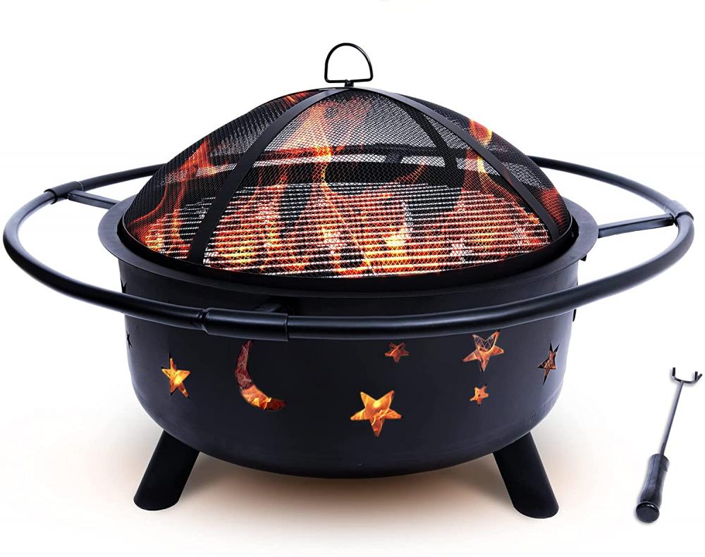 Outdoor Brazier - 30" Large Wood Burning Brazier
