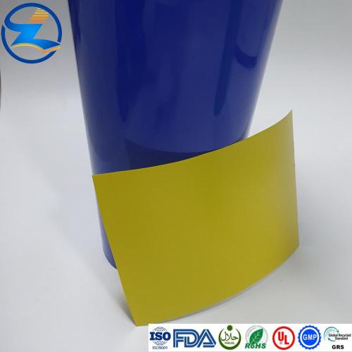 Materia prima de películas de PVC de color opaco para embalaje