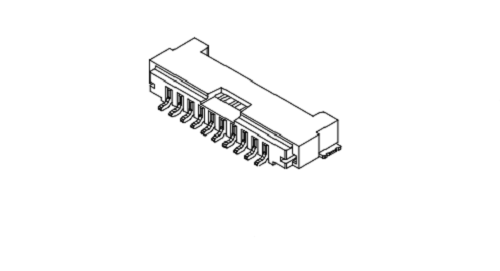 1.25 मिमी पिच 90 ° वेफर-एसएमटी बिना बॉस AW1255RA-S-XP