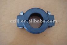 Galvanized ductile iron pipe saddle coupling foundry cast casting iron