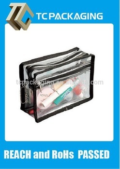 TC-140163 luxury cosmetic pouch travel cosmetic bag