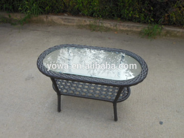 ALUMINIUM OVAL RATTAN FURNITURE