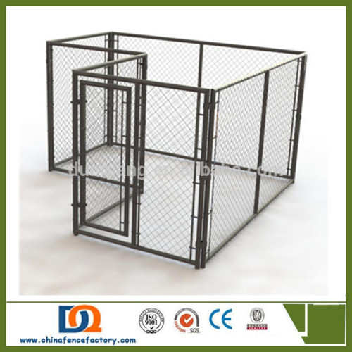 New design unique galvanized steel cheap large dog kennel