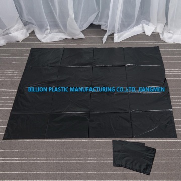 Black Poly Rubbish Bag