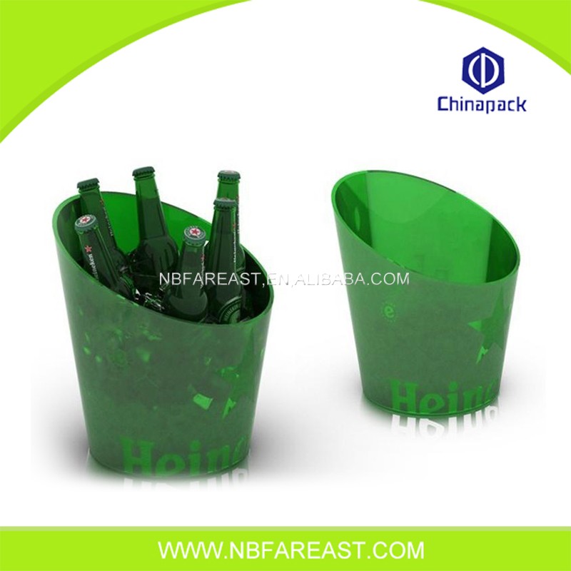Neuer Design-Eiskübel aus klarem Kunststoff New design ice bucket clear plastic