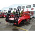 4x2 Dongfeng transport flat bed truck 14 wheelers