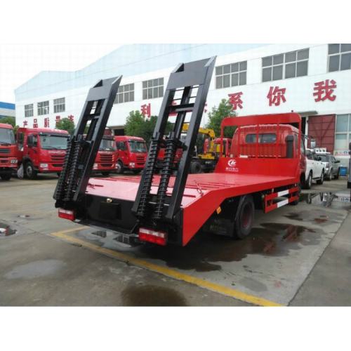 4x2 Dongfeng pengangkutan trak katil rata 14 roda