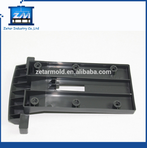 Injection plastic shell for electronic parts