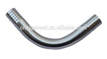 elbow 90 degree SS barbed hose fitting, dispense fitting