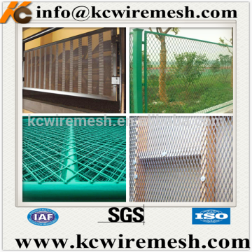 Expanded metal guarding safe mesh