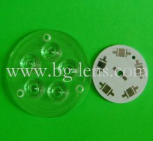 5W led lens with MCPCB