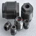 Muncung Lumpur Threaded Carbide Pepejal