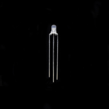 Двухцветный светодиод 3 мм с общим анодом с рассеянной линзой