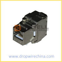 Full Zinc Shielded Cat 6 Keystone Connector