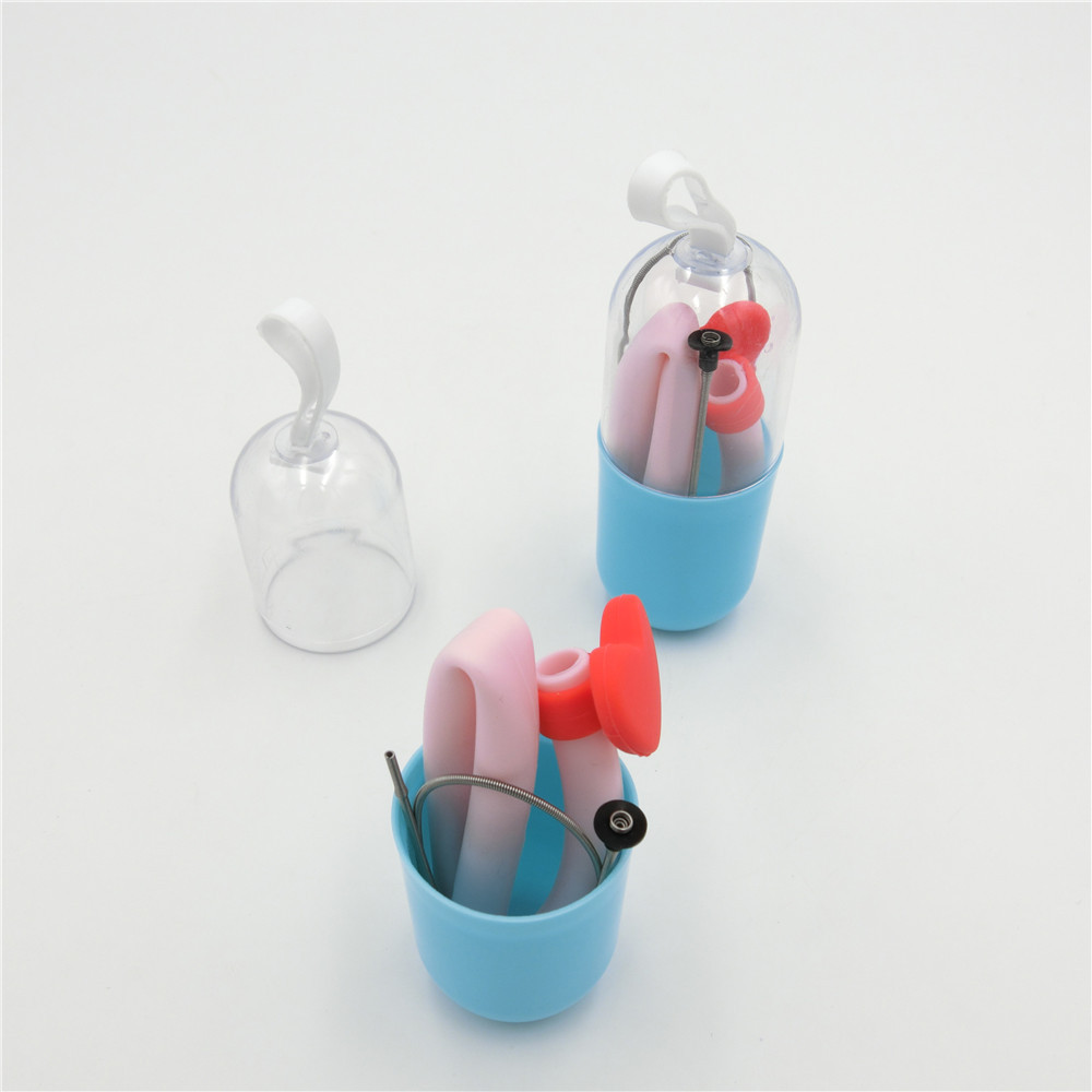 silicone straw cup cover