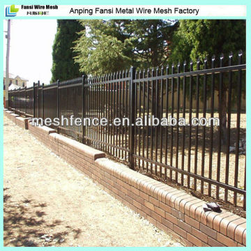 1800mmx2400mm spear top security fencing for wall boundary