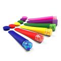 Ensemble de fabrication de glace et de pop multicolores en silicone 6PCS