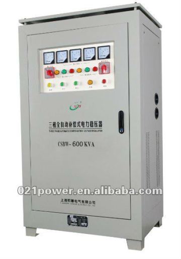 large power three phase voltage regulator / stabilizer.